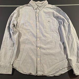 Vineyard Vines Light Blue Button Down Dress Shirt Large